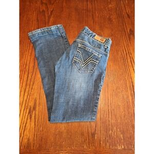 G by Guess Naomi Low Bootcut Jeans Women's Size 25 Style R8M113RG (A326)